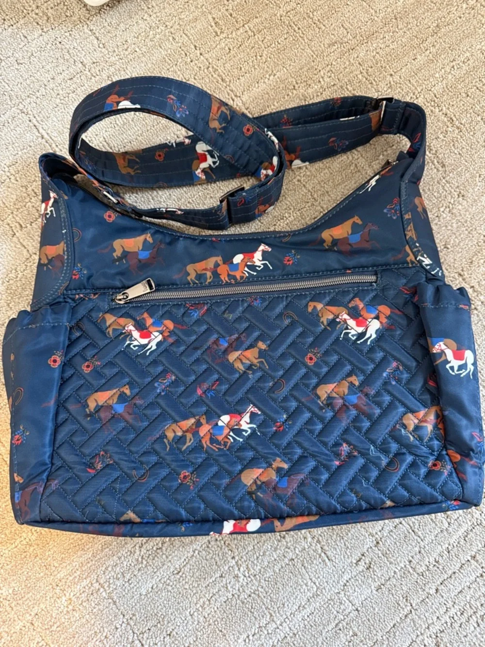 Lug Camper SE Horse Crossbody Purse Handbag - Picture 2 of 5